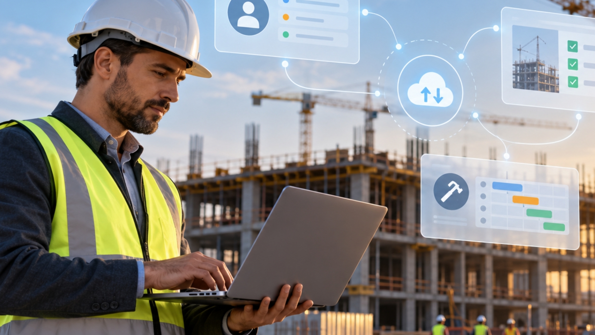 Gestionale cantiere con CRM, rapportini e commesse sincronizzati | TakeOff