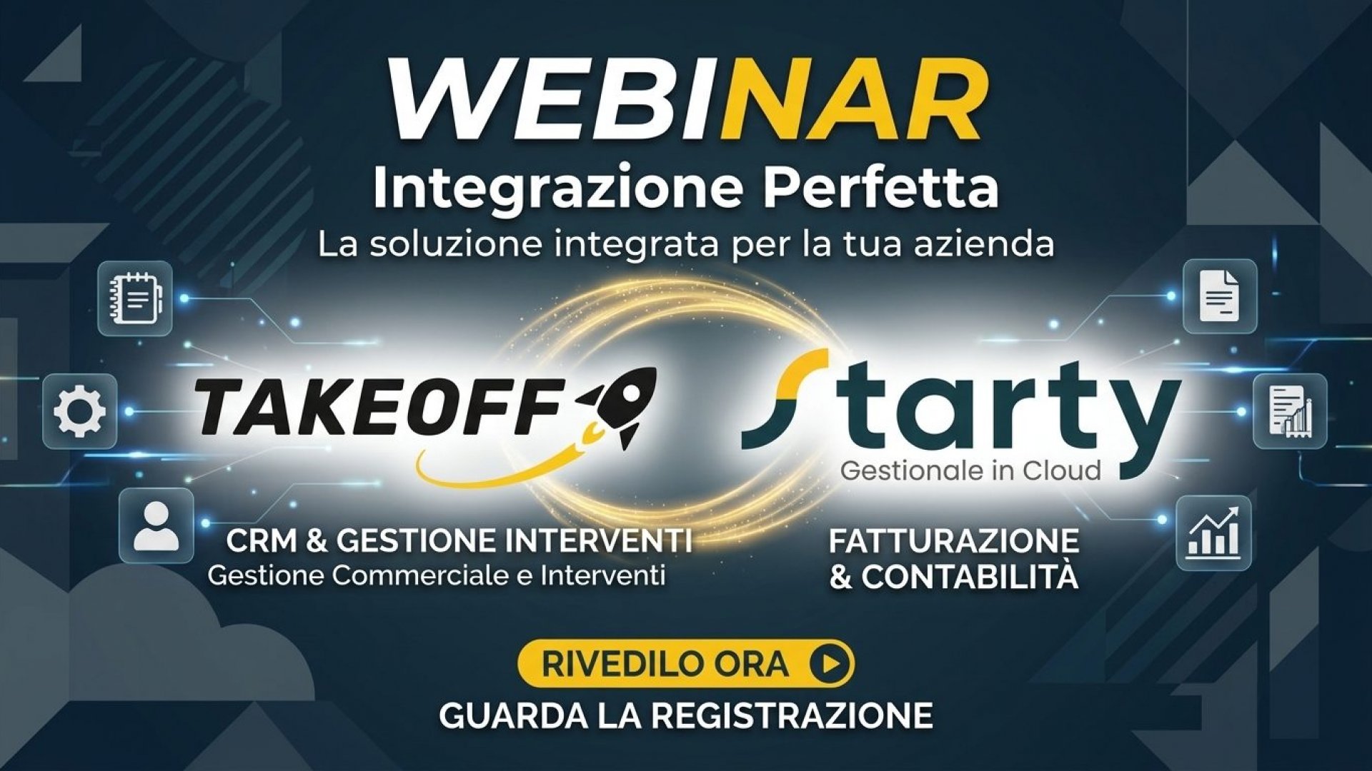 TakeOff integra Starty ERP: gestionale contabile | TakeOff