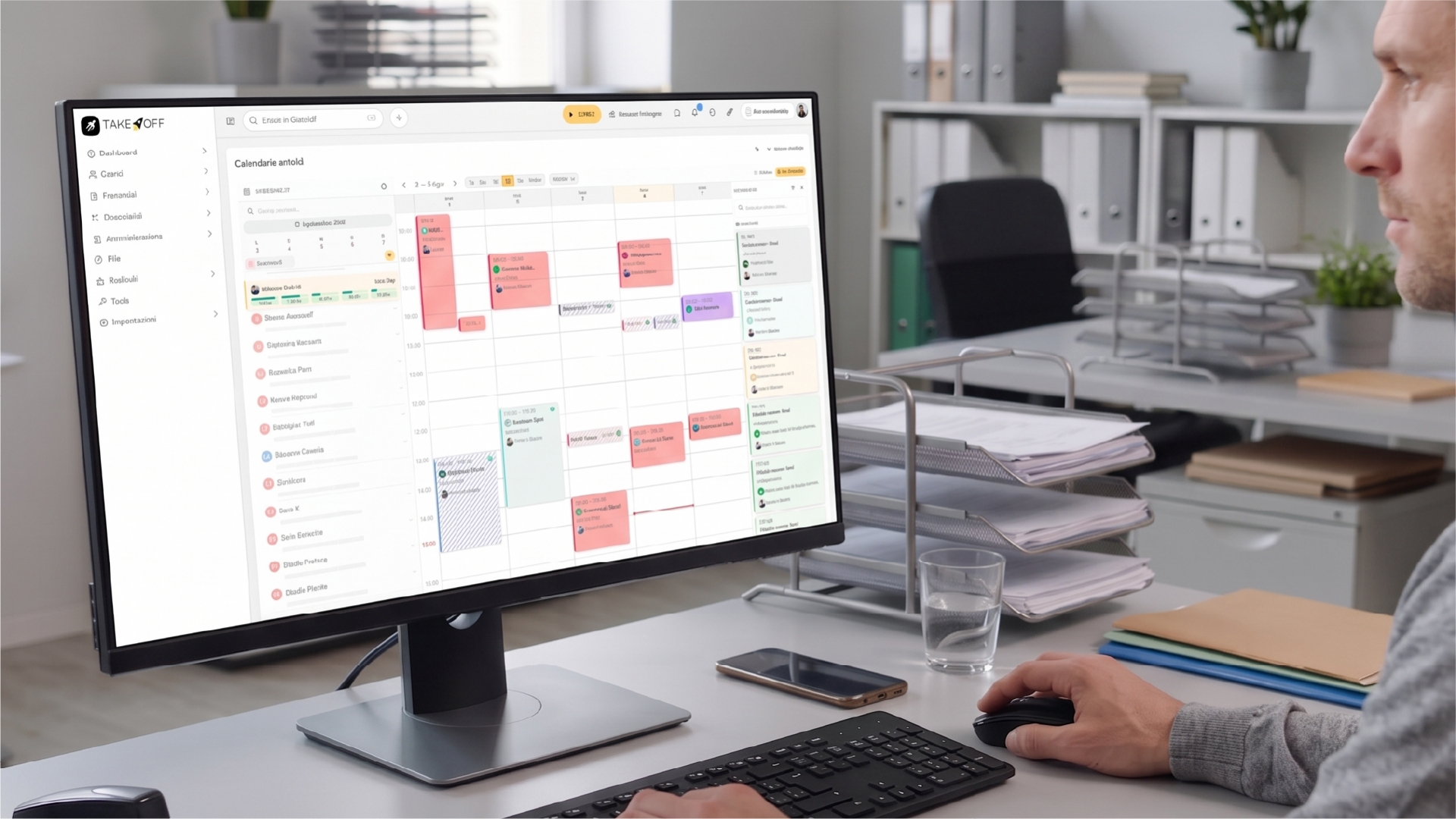  Gestione di task e scadenze del team - TakeOff